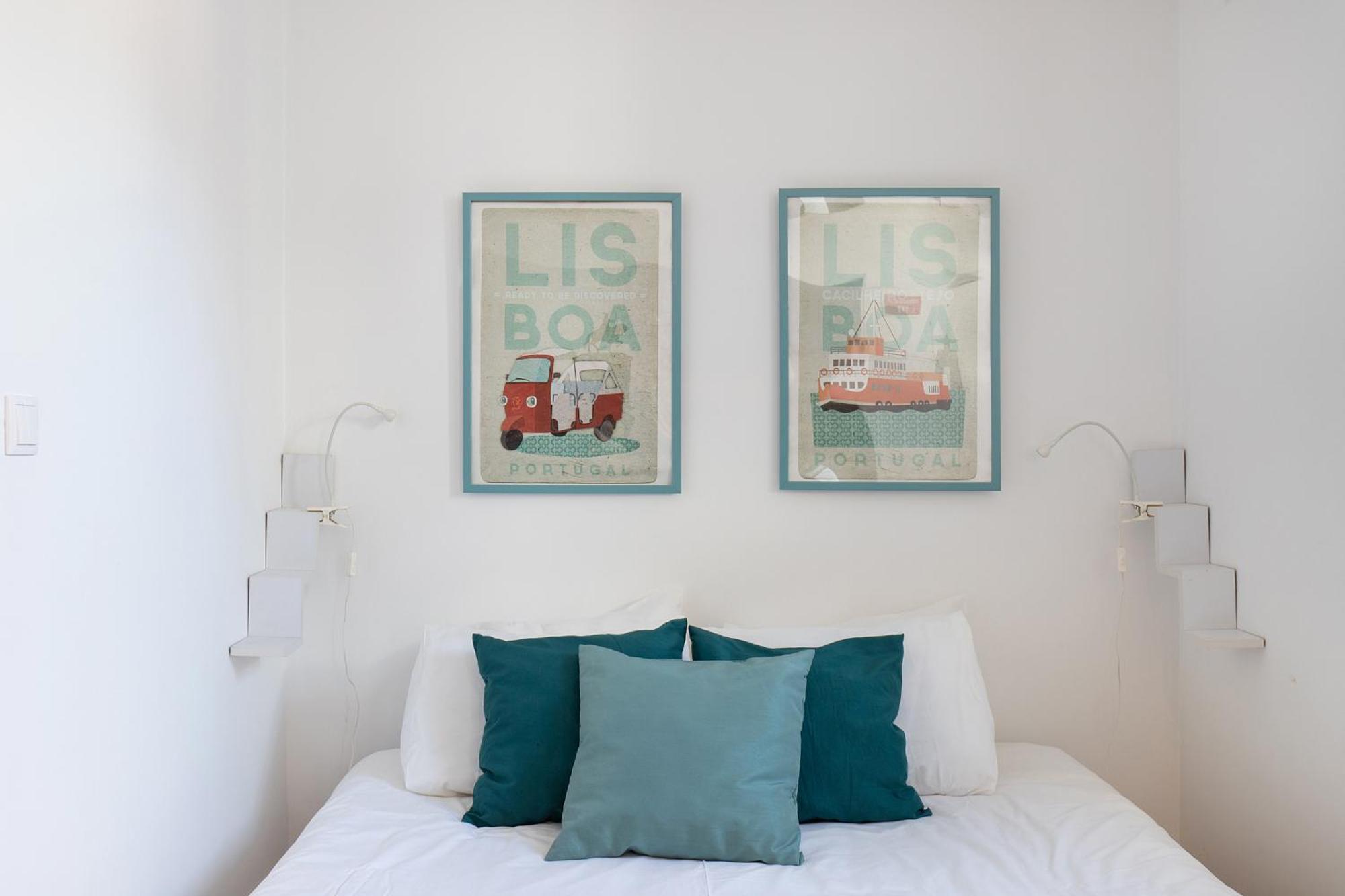 Classic Lisbon Homes: Bright & Central In Belem Buitenkant foto